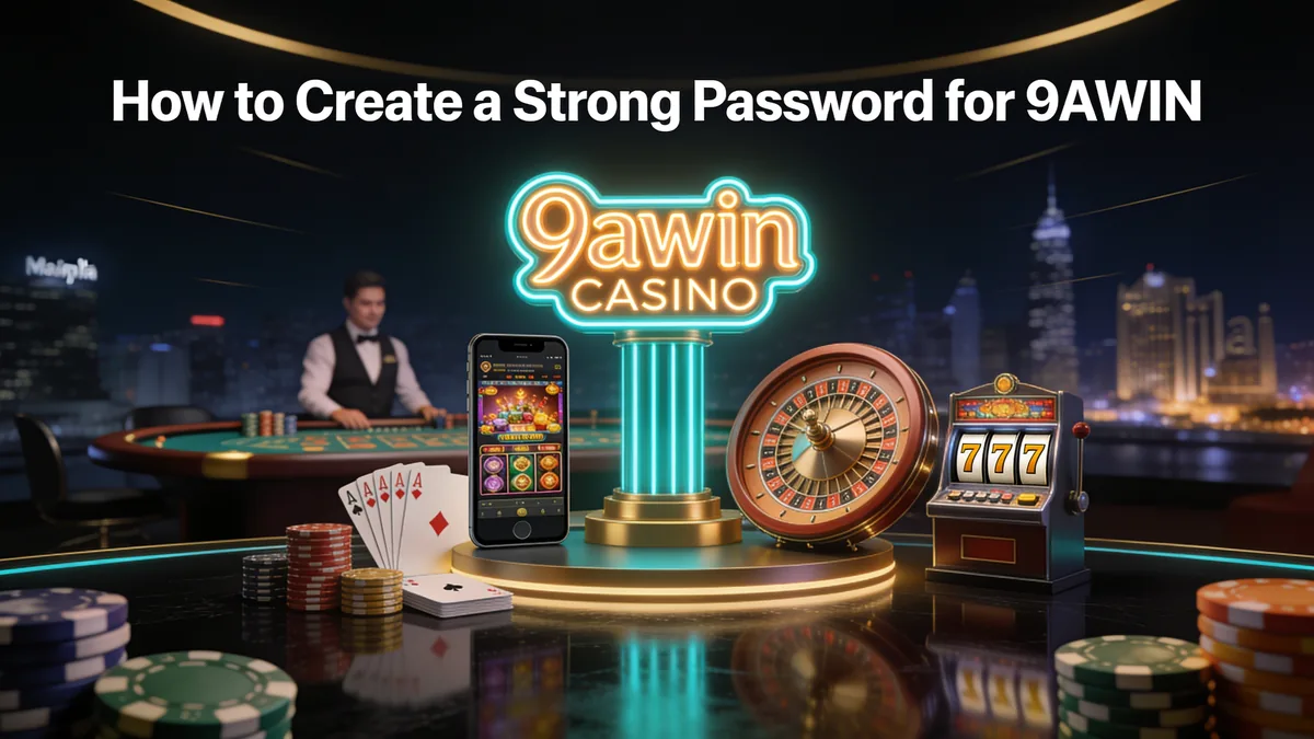 How to Create a Strong Password for 9AWIN — 9awin in the Philippines